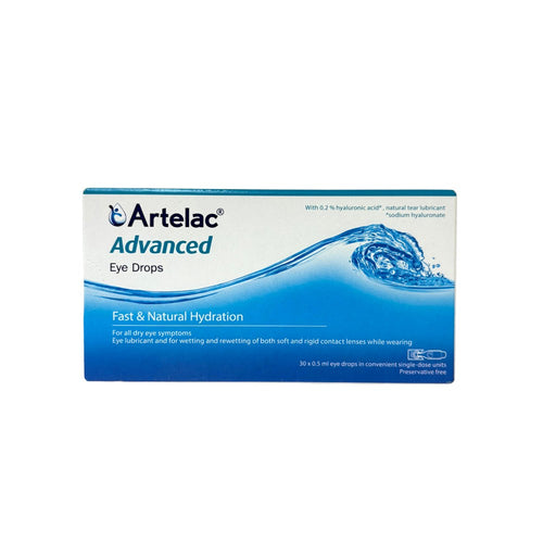Artelac Advanced Göz Damlası 30 x 0,5 ml