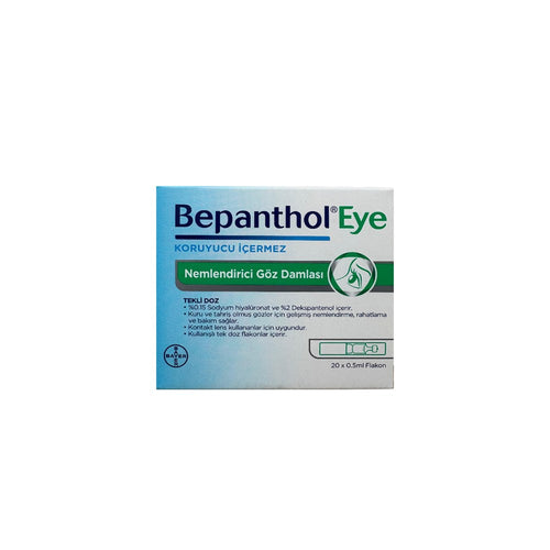 Bepanthol Eye Nemlendirici Göz Damlası Tekli Doz