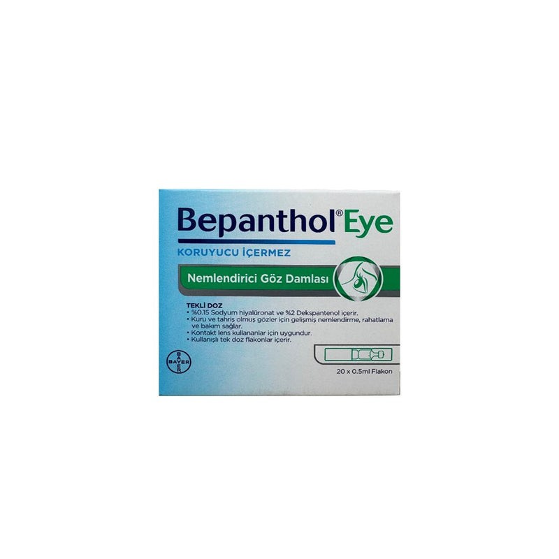 Bepanthol Eye Nemlendirici Göz Damlası Tekli Doz