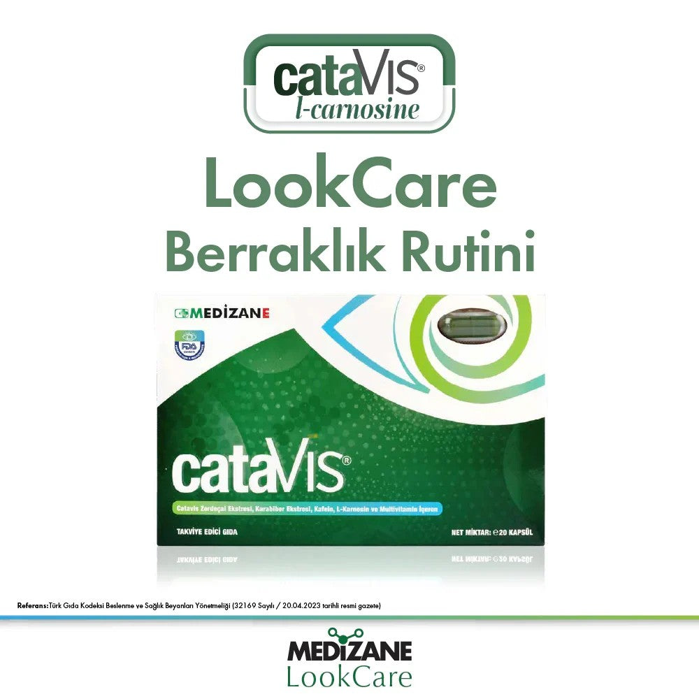 Medizane LookCare CataVIS L-Carnosine Gıda Takviyesi - 20 Kapsül